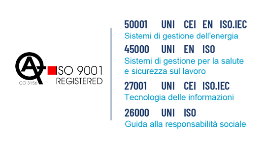 certificato qualità audiso